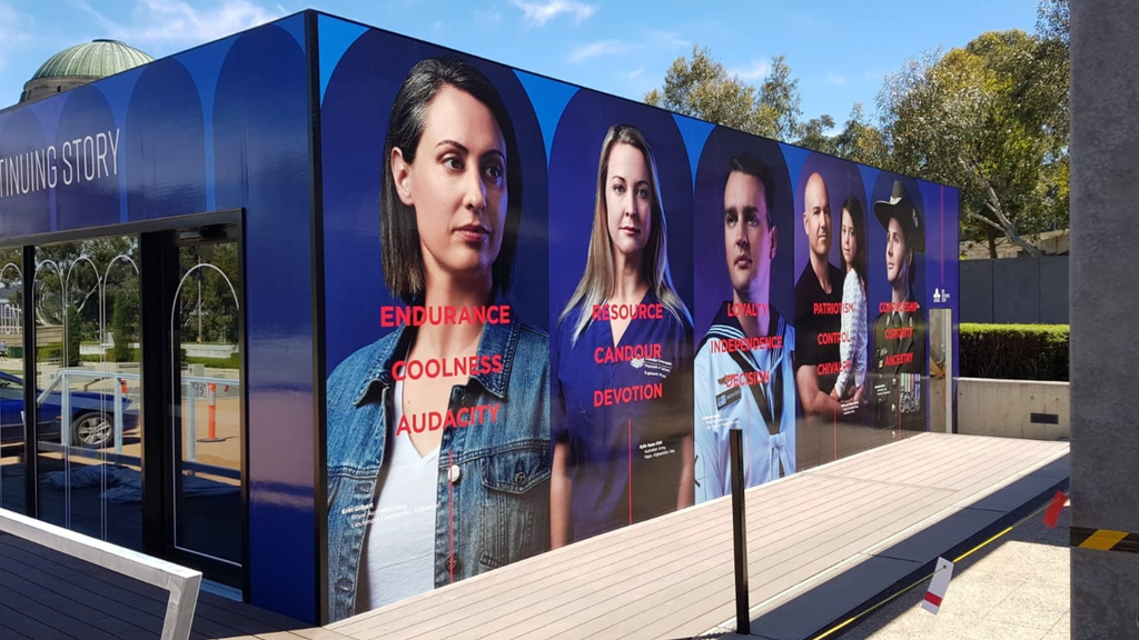 Australian War Memorial | Alupanel Hoarding